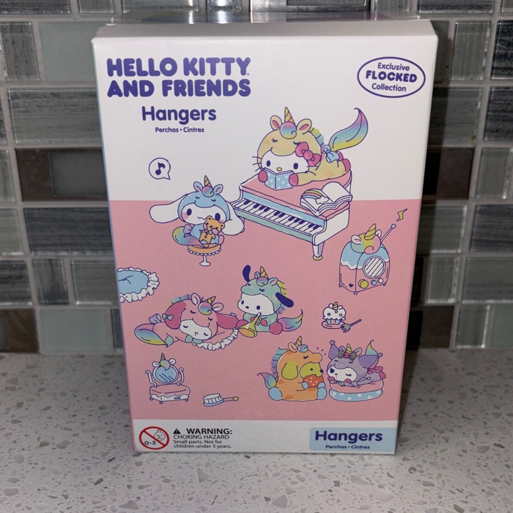 Hello Kitty and Friends Flocked Hangers